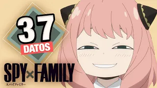 SPY x FAMILY: 37 Datos SECRETOS que DEBES saber ¡Anya sabe lo que estás haciendo! | Átomo Network