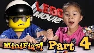 LEGO MOVIE MINIFIGURES!!! Box of Blind Bags Opening - PART 4