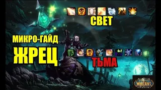 World of Warcraf: Classic  Гайд для новичков на Жреца; Priest  1.12.1