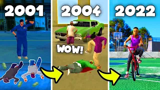 Evolution Of Gang Logic In GTA GAMES 2001-2022