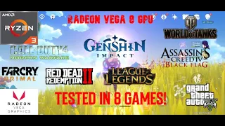 RYZEN 3 3200G (WITH VEGA 8 GRAPHICS) TESTED IN 8 GAMES! 2023