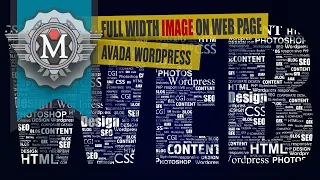 Step by Step How to make Image Full Width on Web Page - Avada WordPress