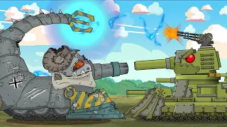 I will burn out your brain. Hypnosis vs Fijeron. Cartoons about tanks