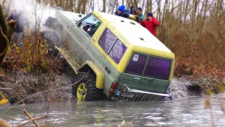 TOYOTA 70 vs UAZ Kompressor vs NIVA [MUD OFF Road]