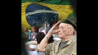 Gerd Emil Brunckhorst Ex-combatente da FEB  101 anos de exemplo e amor à Pátria!!!