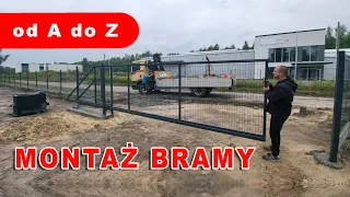 Montaż bramy przesuwnej - Jak zrobić?