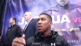 Anthony Joshua Hates Dillian Whyte