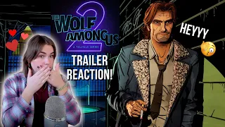 Bigby looks GOOD - The Wolf Among Us 2 | Official Full Trailer REACTION (2022)