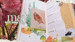 the bujo diaries vol. 11 | 🌿 May Bujo Set Up🍃