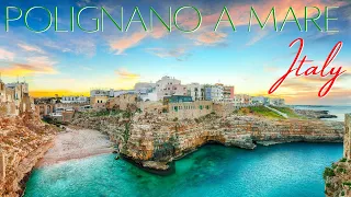 Polignano a Mare Puglia, Beautiful 4k Video, Drone & Walking Tour of (Puglia Italy)