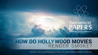 How Do Hollywood Movies Render Smoke? | Two Minute Papers #127