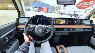 New Honda E 2022 Test Drive POV