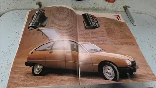 1982 Citroen Brochure - Visa, GSA, CX