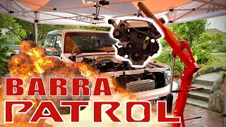 BARRA PATROL Engine Build & Swap!