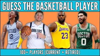 Guess 100 Basketball Players in 3 Seconds | Basketball Quiz 2023