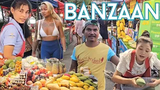 STREET FOOD [4K] Banzaan Market PHUKET 2023 Thailand 🇹🇭  Patong