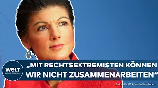 SAHRA WAGENKNECHT: So will ihre neue Partei BSW die Politk in Deutschland verändern | WELT Interview