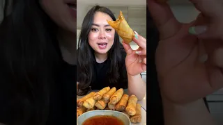 Vegetarian Spring Rolls (SOOO CRISPY!)