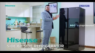 Hisense Side by Side Refrigerator