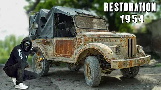 Old Soviet Jeep Gaz-69 Restoration | Full Engine ReBuild # 1