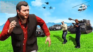 CAN We Escape 500 Star WANTED LEVEL In GTA 5!