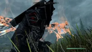 When you decide to level up before killing Alduin...