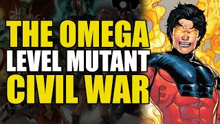 The Omega Level Mutant Civil War: X-Men Red Vol 2 (Comics Explained)