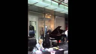 Yiruma playing River Flows In You and Reminiscent LIVE @ World Square, Sydney [3rd May 2013]