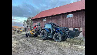 Valtra N135 + Moheda 121 4WD och en glad amatör. #Valtra #Moheda