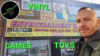 Epic Retro Video Game, Vinyl & Toy Hunt @ Entertainment World!