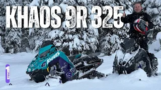Is THIS is the BEST Mountain Sled EVER?  '24 Polaris Khaos 9R 155 x 325.