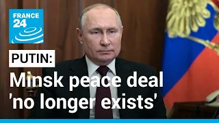 Ukraine crisis: Putin calls for 'demilitarisation' of Ukraine • FRANCE 24 English