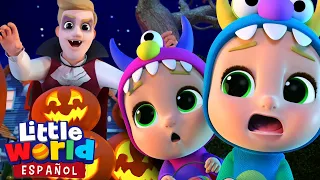 ¡Cuidado al Pedir Dulces en Halloween! | Little World Español | Canciones Infantiles para Aprender