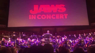 Maestro Dirk Brossé conducting JAWS with BBC Concert orchestra at Royal Albert Hall, London