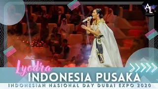 Lyodra - Indonesia Pusaka at Dubai Expo 2020 Full Indonesian Nasional Day Represent Indonesia