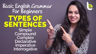 Types Of Sentences In English | Basic English Grammar Lesson For Beginners | English Through Hindi