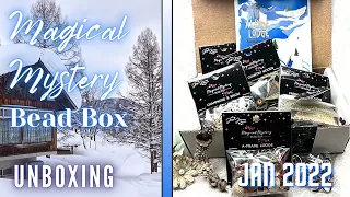 Jesse James Beads - Magical Mystery Bead Box January - Unboxing