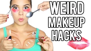 13 WEIRD MakeUp Hacks that Actually Work!