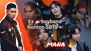 EX BOYBAND REACT TO SB19 SINGING MANA AT WISH BUS