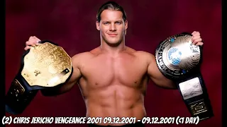 WCW World Heavyweight Championship History (1991 - 2001)