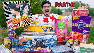 ये नए नए पटाखे चलाने में तो मज़ा आ गया😍 - All New Diwali Firecrackers Testing🔥 | BEST DIWALI STASH