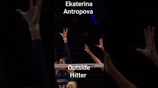 Ekaterina Antropova Great Block #volleyballmatch #volleyballplayer