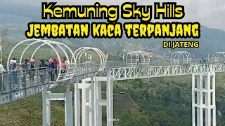 JEMBATAN KACA PECAH ?. Berani Lewat Kemuning Sky Hills Tawangmangu Karanganyar