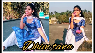 Dhim Tana Dance Cover | Mone Rong Lagecha Basanta Asache| Holi Special  Bengali Dance Video |