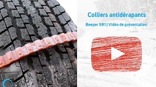 Colliers antidérapants d'urgence pour neige & boue | Beeper SR1 ❄️