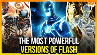 THE MOST POWERFUL VERSIONS OF THE FLASH (INVINCIBLE)