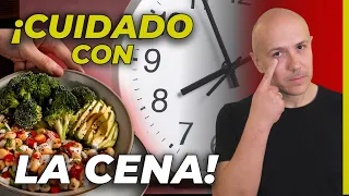 ¡PELIGRO! ESTO PASA EN TU CUERPO CUANDO COMES TARDE EN LA NOCHE | 7 EFECTOS NEGATIVOS DE CENAR TARDE