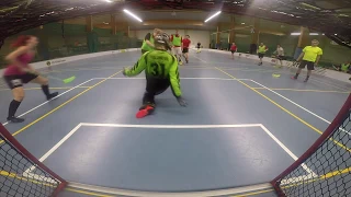 floorball goalie saves 7