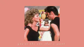 you're the one that i want ( slowed ) - John Travolta and Olivia Newton-John