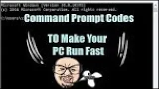 How To Make Your Computer / Laptop Run Faster By Using CMD !!!!